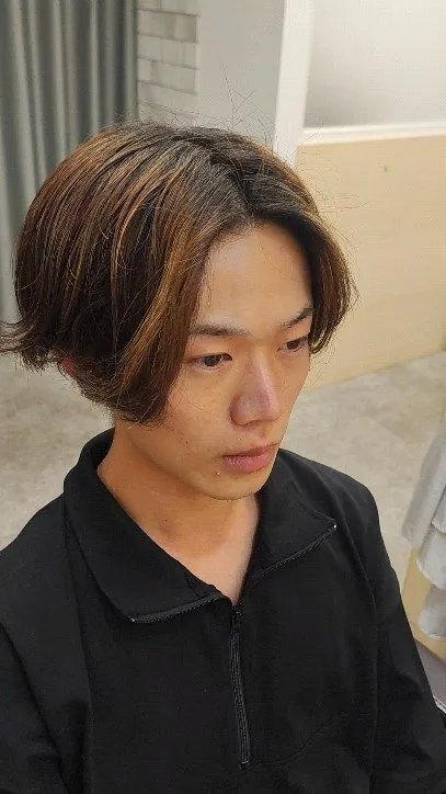 ハイライト＆ブリーチ履歴パーマ